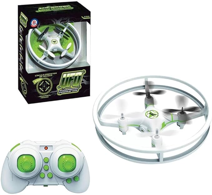 Drone Quadricoptero Ufo Com Controle Remoto E Luzes de Led - 1046