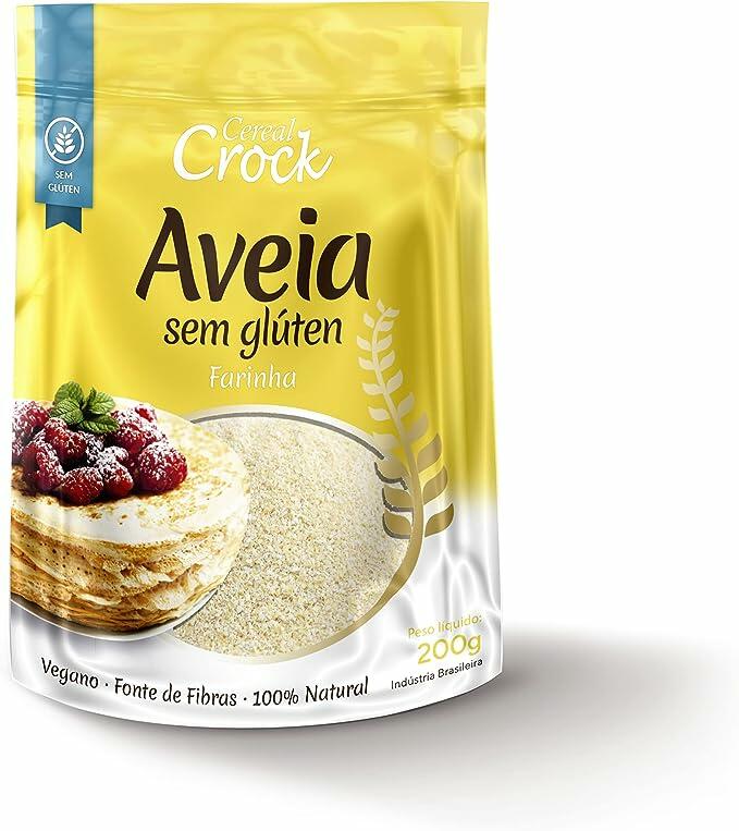 Farinha de Aveia sem Glúten Cereal Crock 200g