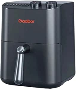 Gaabor Fritadeira Elétrica Air Fryer 3,5l 1200w Sem Óleo M4d02a Grafite 127v