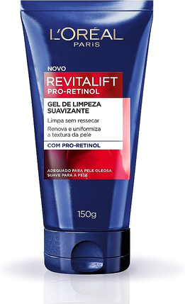 Gel de Limpeza Facial Suavizante Revitalift Retinol 150g