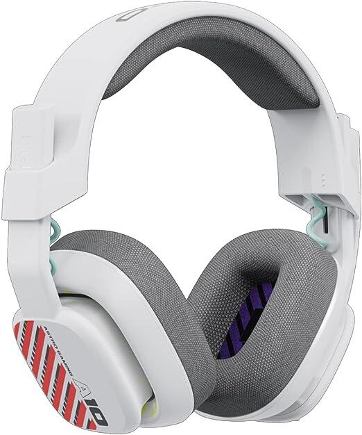 Headset Com Fio ASTRO A10 Gaming Gen 2 Com Microfone Flip-to-mute, Drivers de 32 mm, Compatível com Xbox Series X|S, Xbox One, Nintendo Switch, PC, Mac - Branco