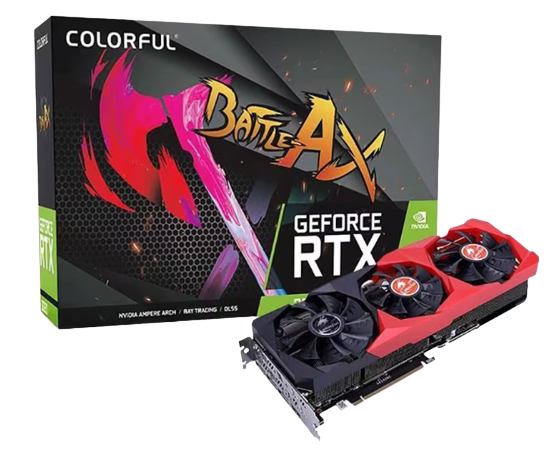 Placa de vídeo Colorful GeForce RTX 3080 NB 10G LHR-V