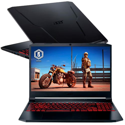 Notebook Gamer Acer Nitro 5 Core i5-11400H 8GB 512GB SSD Tela 15.6” IPS Full HD 144Hz Windows 11 AN515-57-59AT