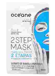 Máscara Facial 2 Etapas Dual-Step Mask Bambu, Océane, Branco