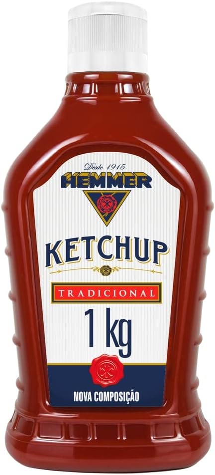 Ketchup Tradicional Hemmer Bisnaga 1kg