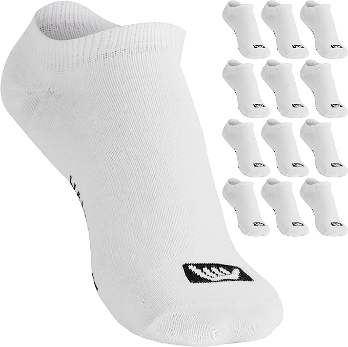 Kit 12 Pares Meia Soquete Hang Loose Esportiva Invisível Algodão Masculino Adulto