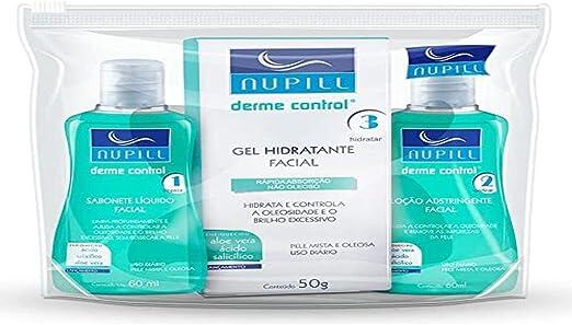 Kit Sabonete Líquido, Gel Hidratante e Adstringente Nupill