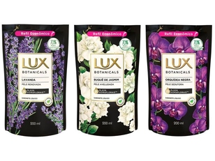 Kit Sabonete Líquido Lux Botanicals 200ml - 3 Unidades