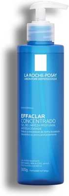 La Roche-posay Effaclar Gel Concentrado 300g. Gel de Limpeza Facial. Limpa a Pele Profundamente Reduzindo a Oleosidade e Lesões Acneica. Limpeza Facial. Pele Oleosa. Ácido Salicílico, LHA, PCA de Zinco.