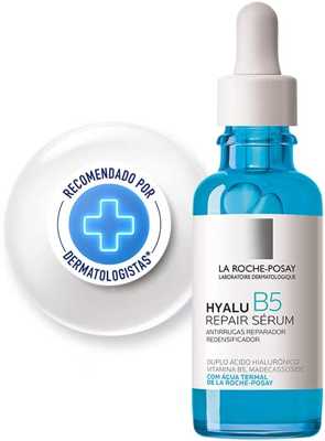 La Roche-Posay Hyalu B5 Sérum Antirrugas, Reparador Redensificador, Rugas e linhas finas, Ácido Hialurônico, Vitamina B5, Recupera elasticidade e volume