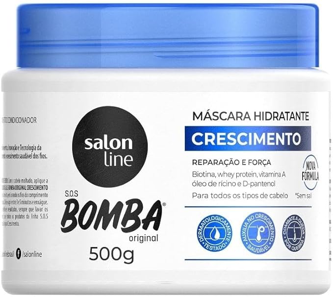 Máscara Capilar Salon Line SOS Bomba Vitamina 500g