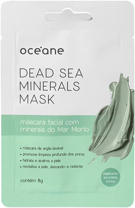 Máscara Facial com Mineras do Mar Morto - Dead Sea Minerals Mask 8g