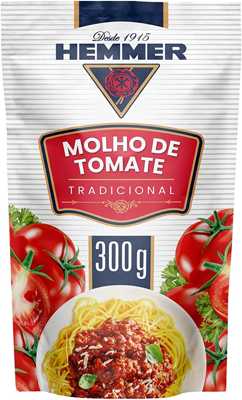 Molho de Tomate Hemmer Tradicional 300g