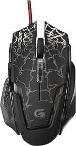 Mouse Gamer Spider 2 OM-705 USB 3200DPI Preto/Vermelho Fortrek