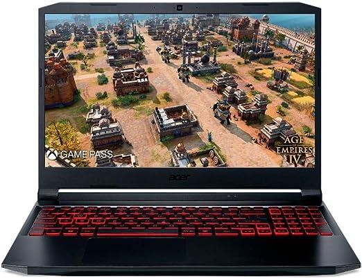 Notebook Gamer Acer Nitro 5 AN517-54-56Q0 Ci5 Windows 11 Home 8GB 1TB HDD 256GB SSD GTX 1650 17.3