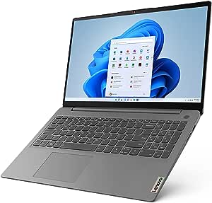 Notebook Lenovo Ultrafino IdeaPad 3 R7-5700U 12GB 512GB SSD Windows 11 15.6