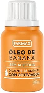 Óleo de Banana, Farmax, 28 Ml