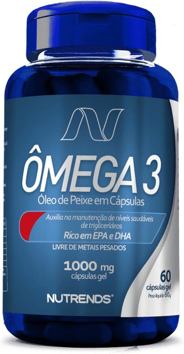 Ômega 3 Epa/Dha 1000Mg 60 Cápsulas, Nutrends