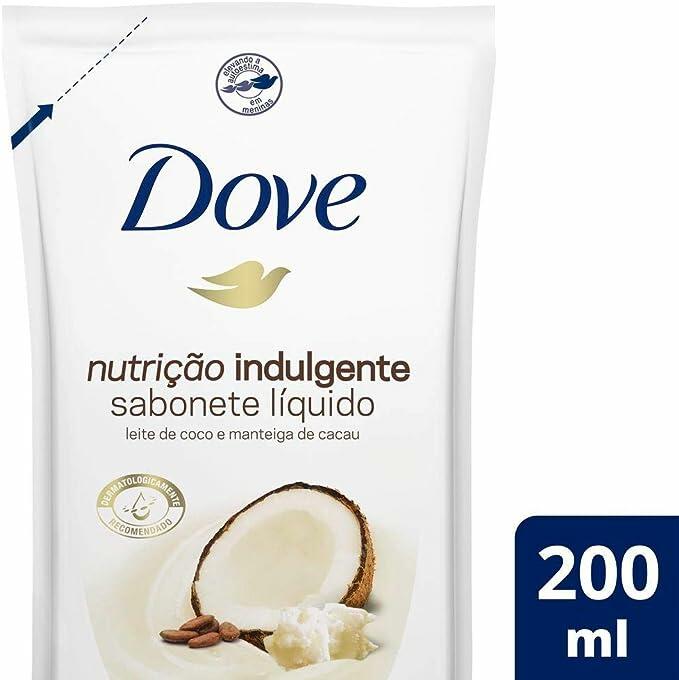 Sabonete Líquido Refil Nutrição Indulgente, 200 Ml, Dove