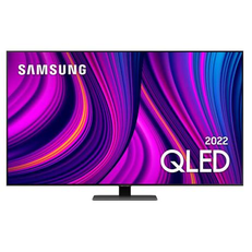 Smart TV Samsung 55 Polegadas QLED 4K, 4 HDMI, 2 USB, Wi-Fi, Bluetooth, Modo Game, IA, Alexa e  Assistente, Preto - QN55Q80BAGXZDGoogle