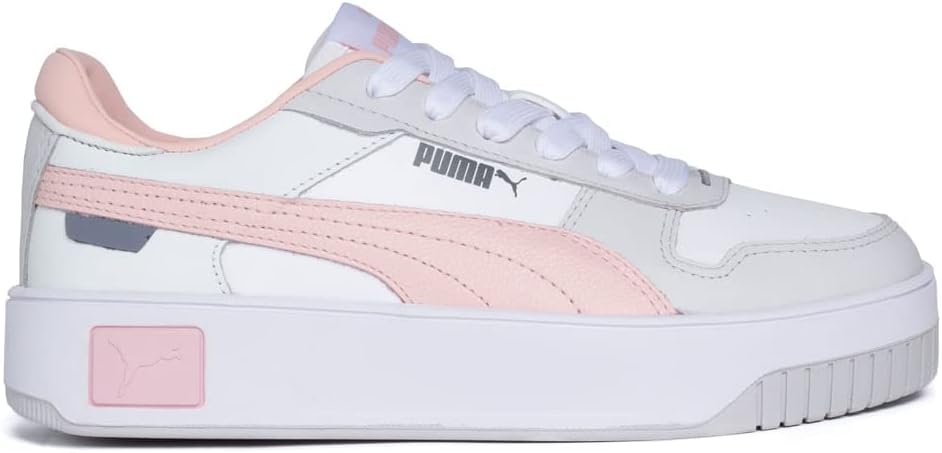 Tênis Feminino Puma Carina Street BDP Branco/rosa