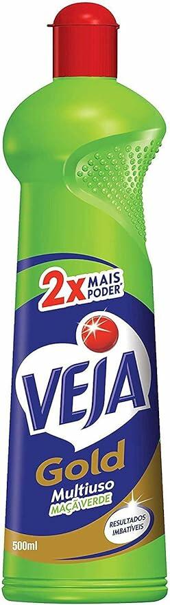 Veja Gold - Limpador Multiuso, Maçã Verde, 500ml