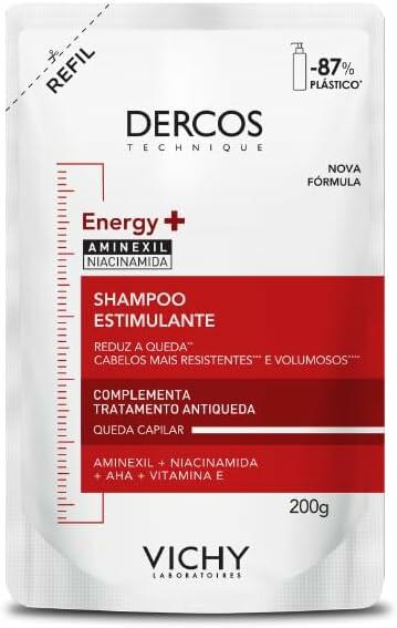 Vichy Dercos Refil Shampoo Energy+ 200G