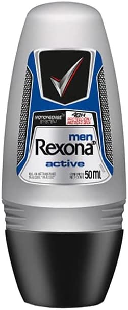 Desodorante Antitranspirante REXONA Masculino Rollon ACTIVE DRY 50ml