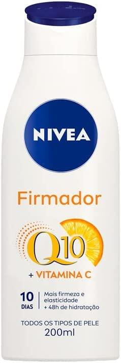 NIVEA Loção Hidratante Firmador Q10 + Vitamina C Todos os Tipos de Pele 200ml