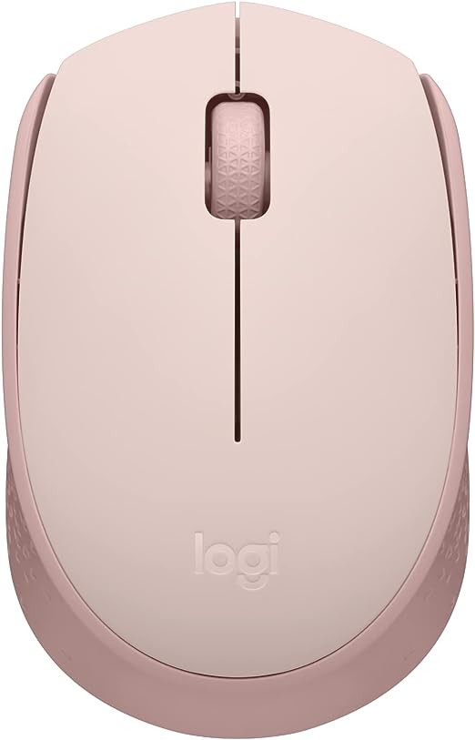 Mouse sem fio Logitech M170 com Design Ambidestro Compacto, Conexão USB e Pilha Inclusa - Prata