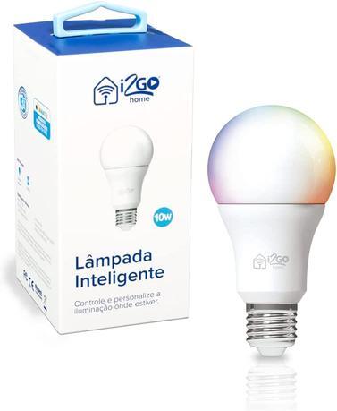 Lâmpada Inteligente Smart Lamp I2GO Home Wi-Fi LED 10W Bivolt - Compatível com Alexa