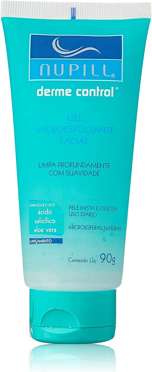 Gel Microesfoliante Derme Control Nupill 90g, Nupill, Verde