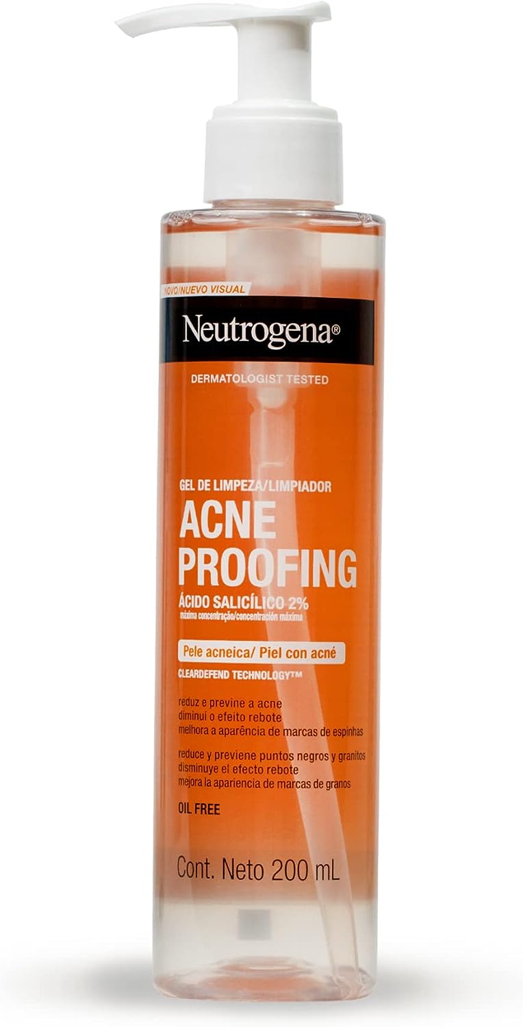 Neutrogena Gel de Limpeza Acne Proofing, 200ml