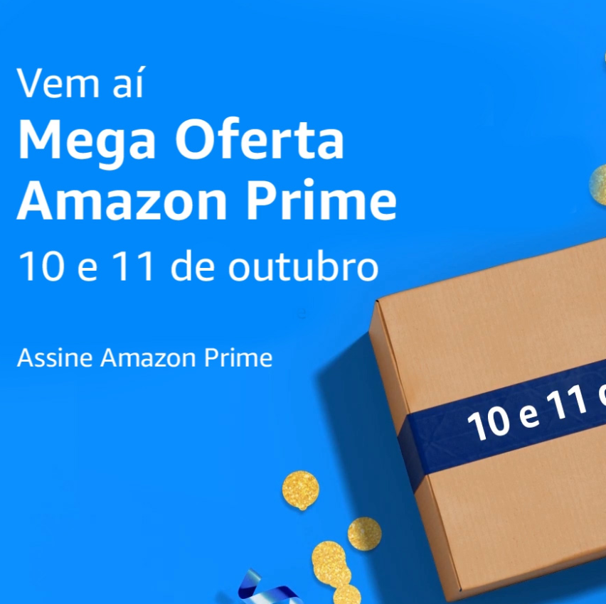 Mega Oferta Amazon Prime tá chegando, Ganhe 1º Mês de Amazon Prime de GRAÇA