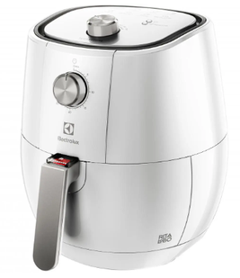 Fritadeira Elétrica sem Óleo/Air Fryer Electrolux - Efficient por Rita Lobo Branca 3,2L com Timer