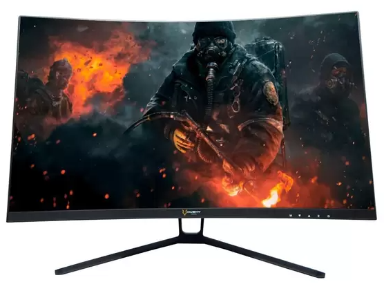 Monitor Gamer Husky Storm 27' LED, Curvo, 165 Hz, Full HD, 1ms, Adaptive Sync, HDMI/DisplayPort, Ajuste de Ângulo - HGMT001 - Husky Gaming