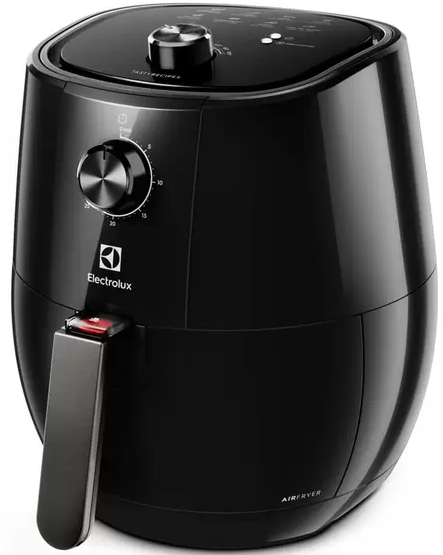 Fritadeira Air Fryer Sem Óleo Electrolux Efficient, 3.2 Litros, 1400W, 127V, Preto - EAF10