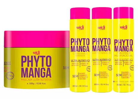 Widi Care Phytomanga Kit Shampoo + Condicionador + Máscara + Finalizador