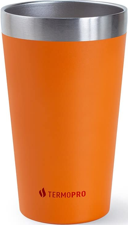 Copo Térmico para Cerveja Laranja 473 Ml Termopro