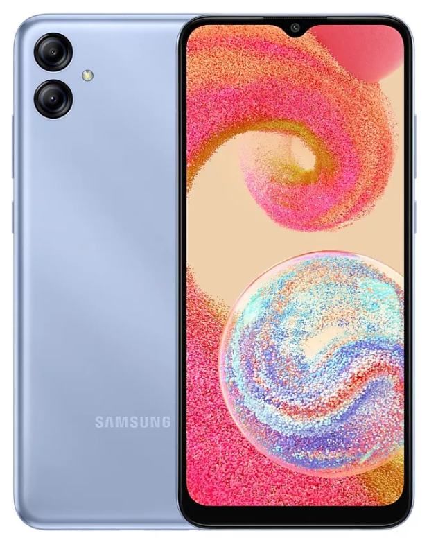 Samsung Galaxy A04e 64gb 4g Wi-fi Tela 6.5'' Dual Chip 3gb Ram Câmera Dupla + Selfie 5mp Com Modo Retrato Bateria De 5000mah - Azul