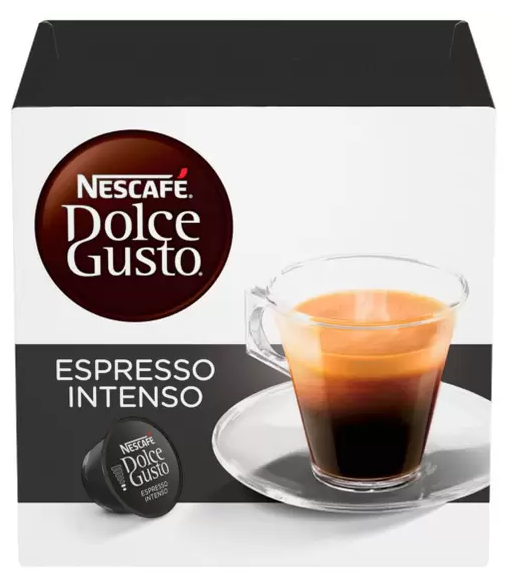 Cápsula De Café Espresso Intenso Nescafé Dolce - Gusto 20 Cápsulas