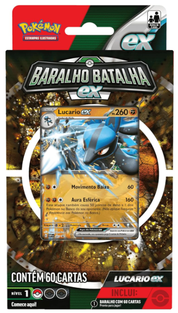 Deck de Batalha EX Lucario