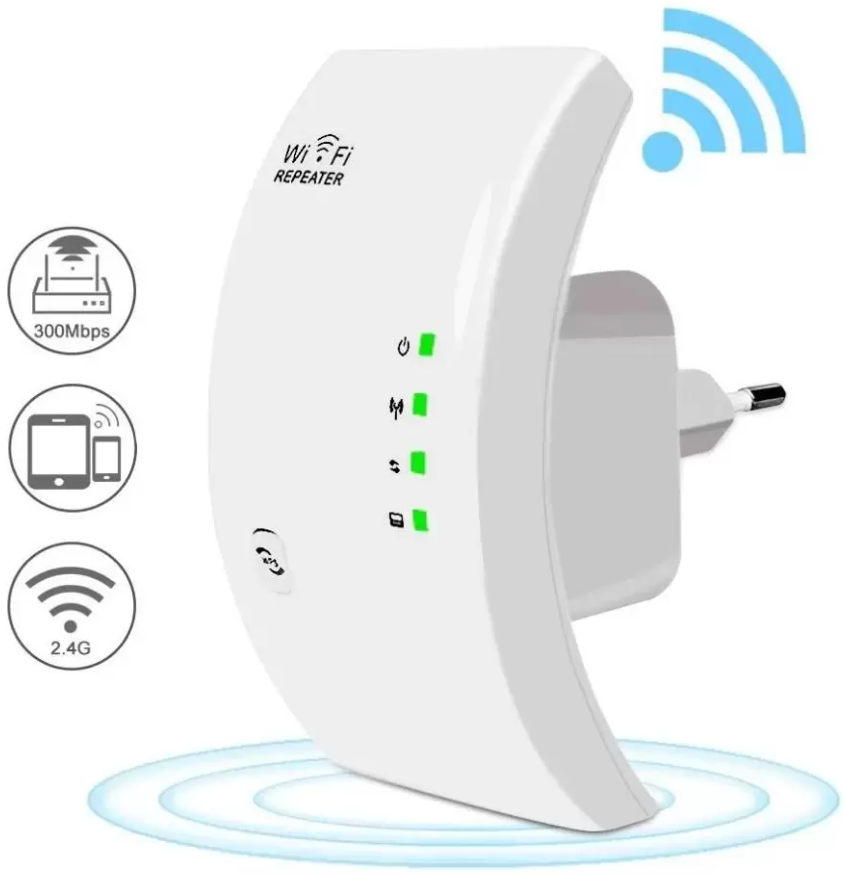 Roteador Repetidor Wireless-n Sinal Wifi Repeater 300mbps - Utimix