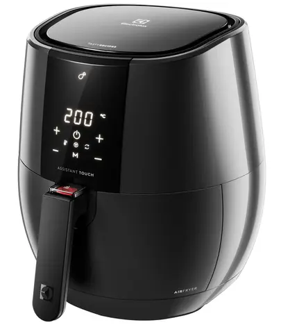 Fritadeira Elétrica sem Óleo/Air Fryer Electrolux - Digital Experience EAF20 Grafite 3,2L com Timer