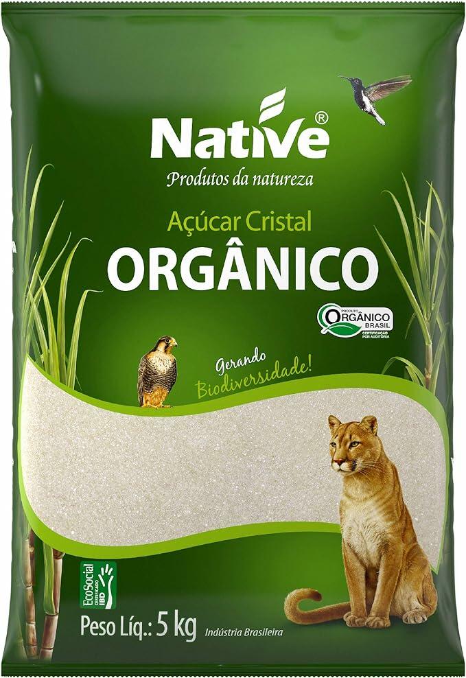 Açúcar Cristal Orgânico Native 5kg