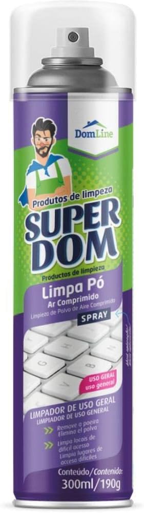 Ar Comprimido Super Dom 300Ml 190G