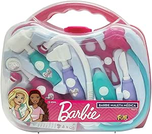 Barbie Kit Médica Maleta, Fun Divirta-se, Multicor