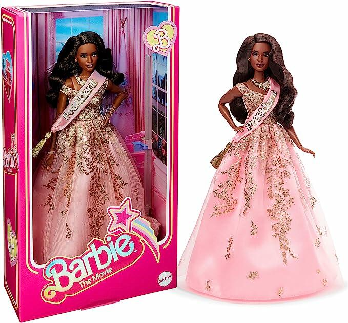 Barbie O Filme, Presidente, boneca de coleção Barbie Signature