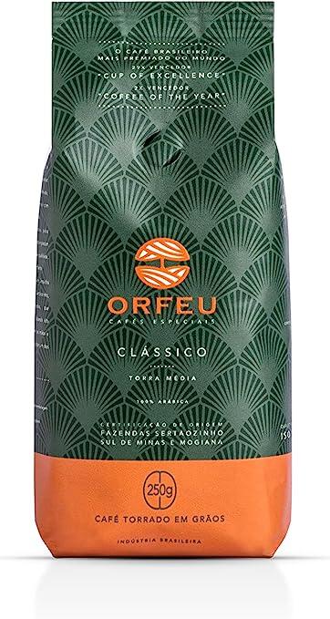 Café em Grãos Clássico Orfeu 250g