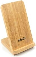 Carregador Handz Por Indução Vertical Bamboo Stand